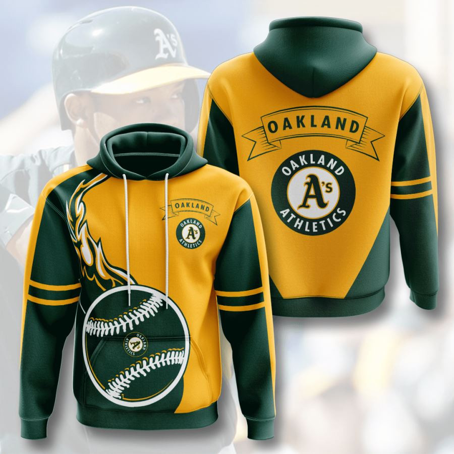 Oakland Athletics 3D All Over Printed Sweatshirt, Hoodie, Zip Hoodie | Fan Apparel For Men, Women