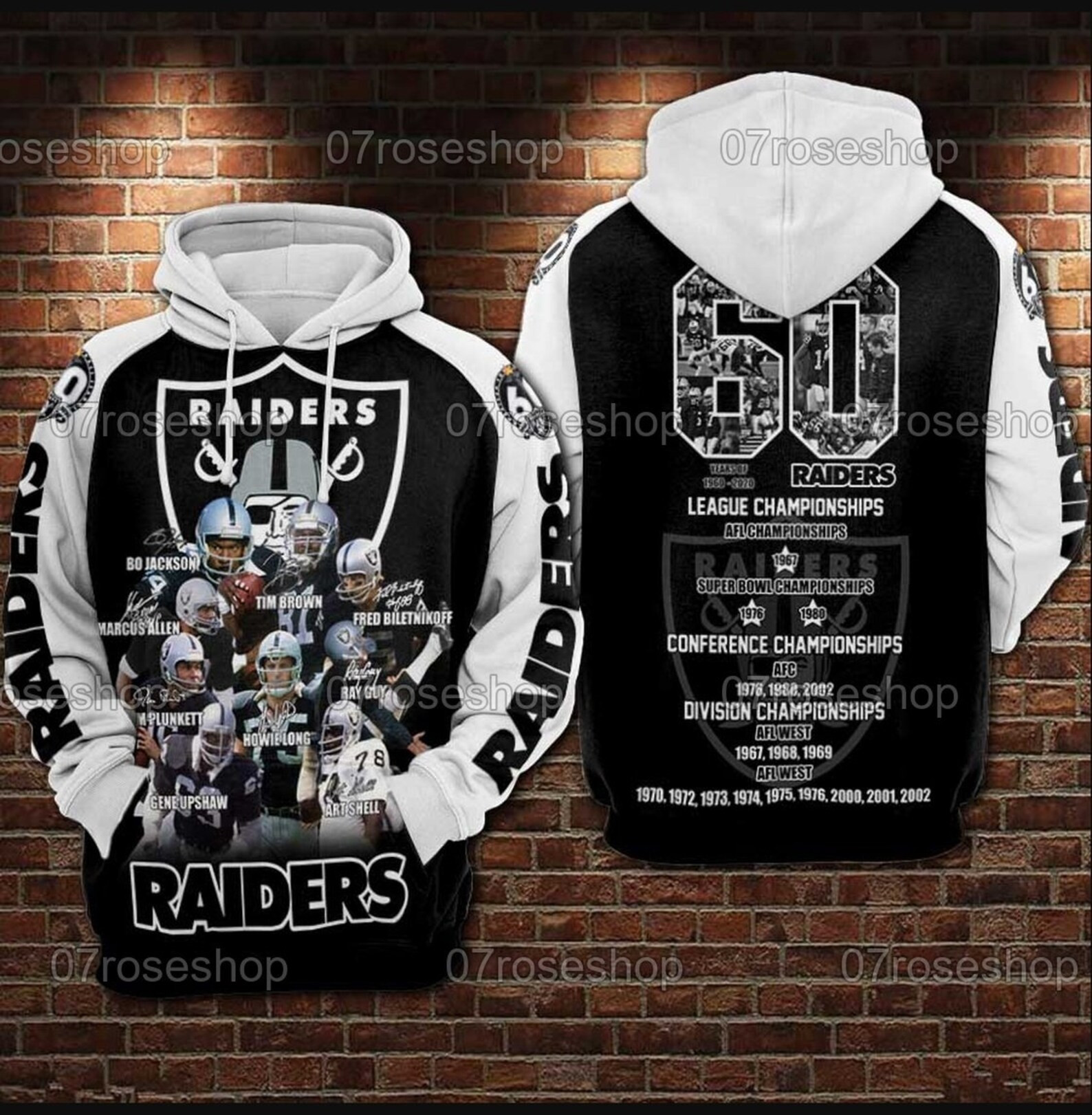 Oakland Raiders 3D All Over Printed Sweatshirt, Hoodie, Zip Hoodie | Nfl Fan Gear For Men, Women