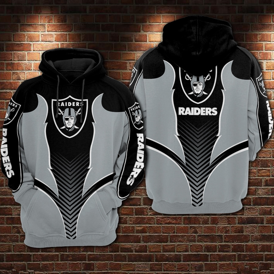 Oakland Raiders 3D All Over Printed Sweatshirt, Hoodie, Zip Hoodie | Nfl Fan Gear For Men, Women