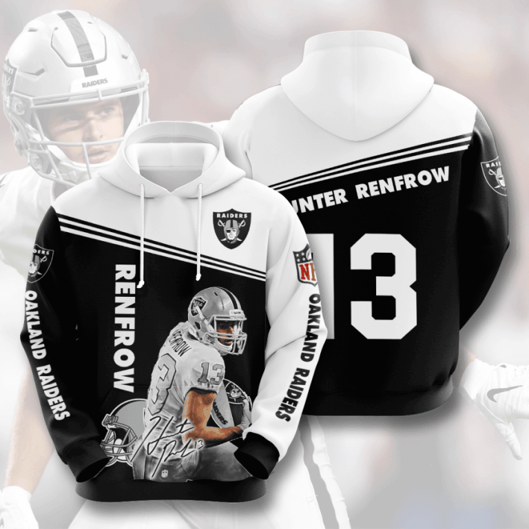 Oakland Raiders 3D All Over Printed Sweatshirt, Hoodie, Zip Hoodie | Nfl Fan Gear For Men, Women