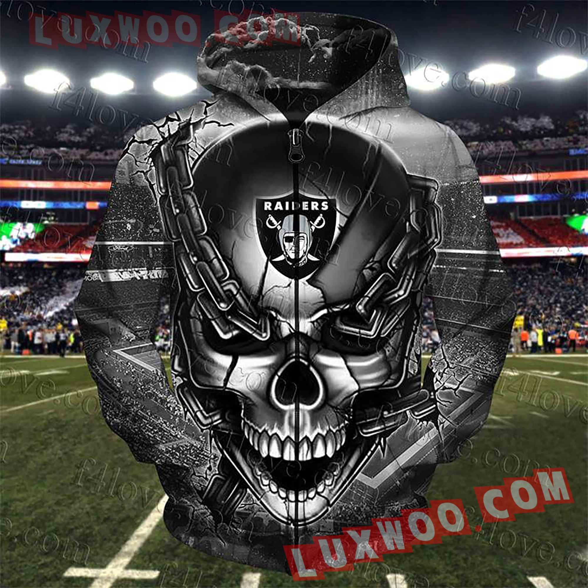 Oakland Raiders Nfl 3D All Over Printed Sweatshirt, Hoodie, Zip Hoodie | Nfl Fan Gear For Men, Women