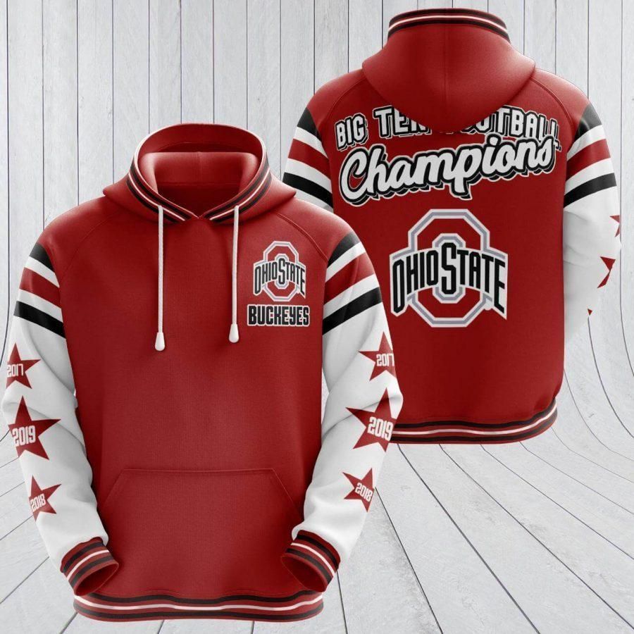 Ohio State Buckeyes 3D All Over Printed Sweatshirt, Hoodie, Zip Hoodie | Ncaa Fan Gear For Men, Women