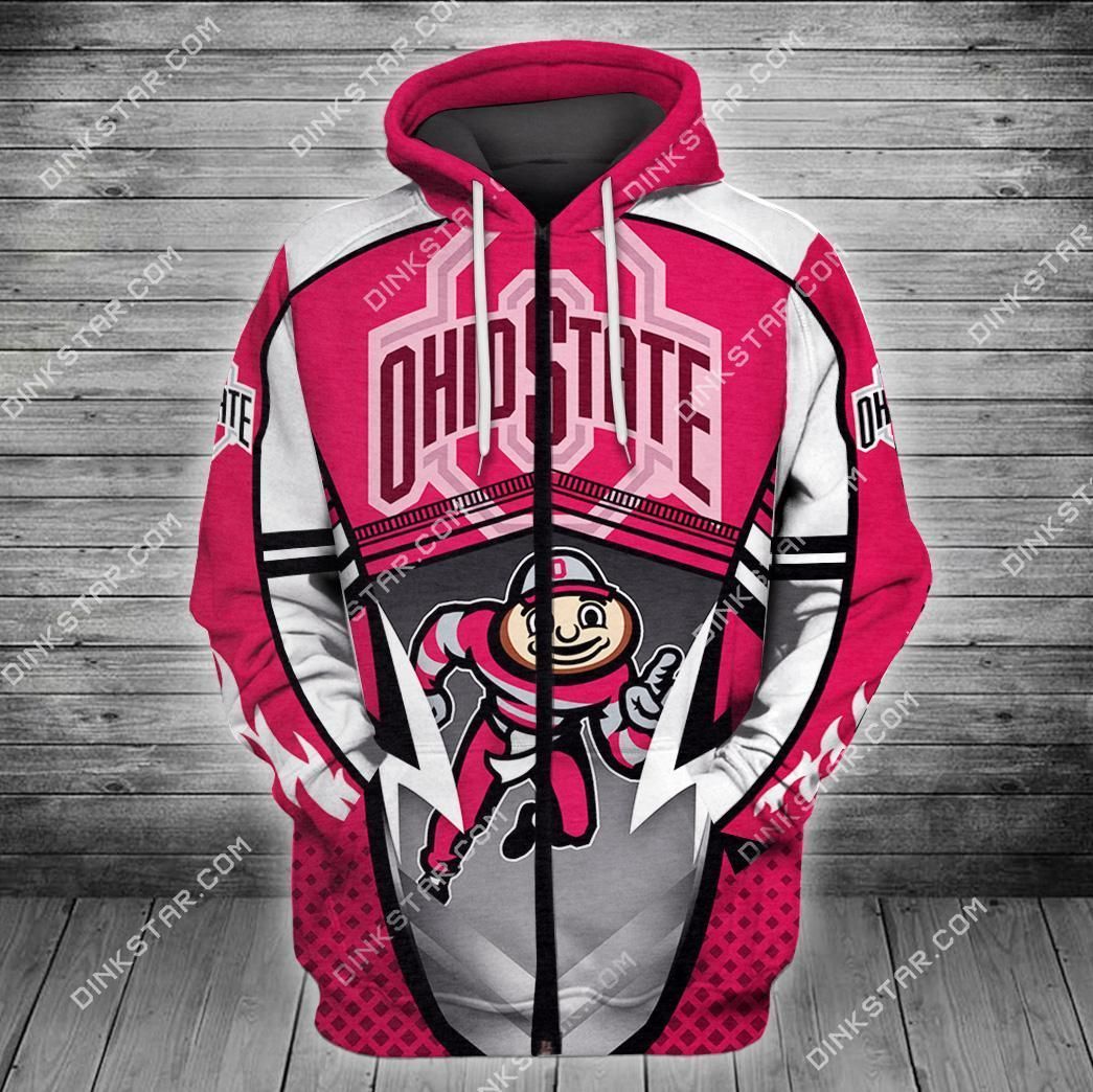 Ohio State Buckeyes 3D All Over Printed Sweatshirt, Hoodie, Zip Hoodie | Ncaa Fan Gear For Men, Women