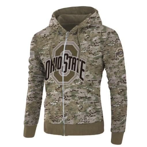 Ohio State Buckeyes 3D All Over Printed Sweatshirt, Hoodie, Zip Hoodie | Ncaa Fan Gear For Men, Women