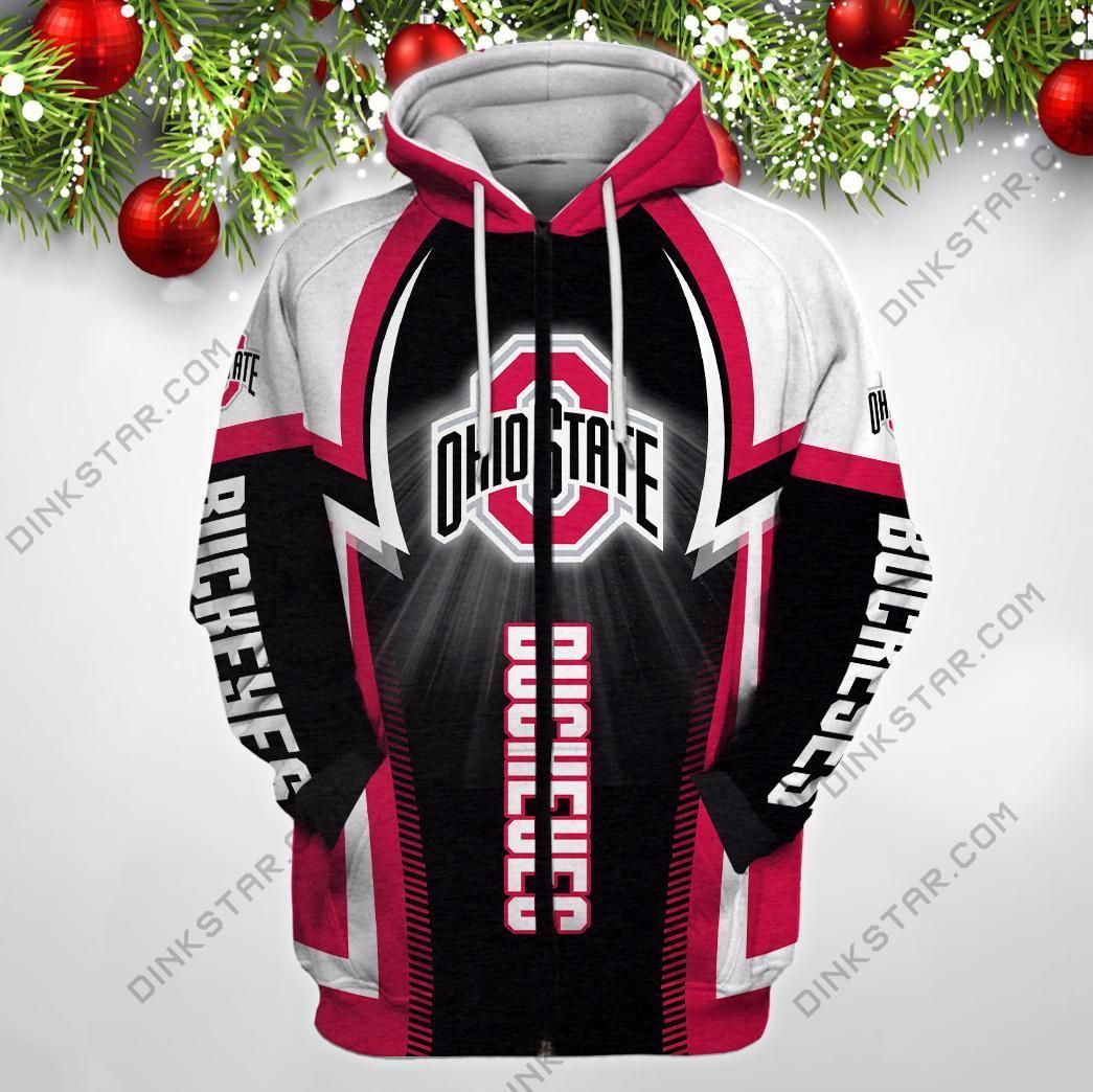 Ohio State Buckeyes 3D All Over Printed Sweatshirt, Hoodie, Zip Hoodie | Ncaa Fan Gear For Men, Women
