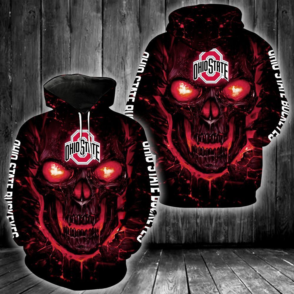 Ohio State Buckeyes 3D All Over Printed Sweatshirt, Hoodie, Zip Hoodie | Ncaa Fan Gear For Men, Women