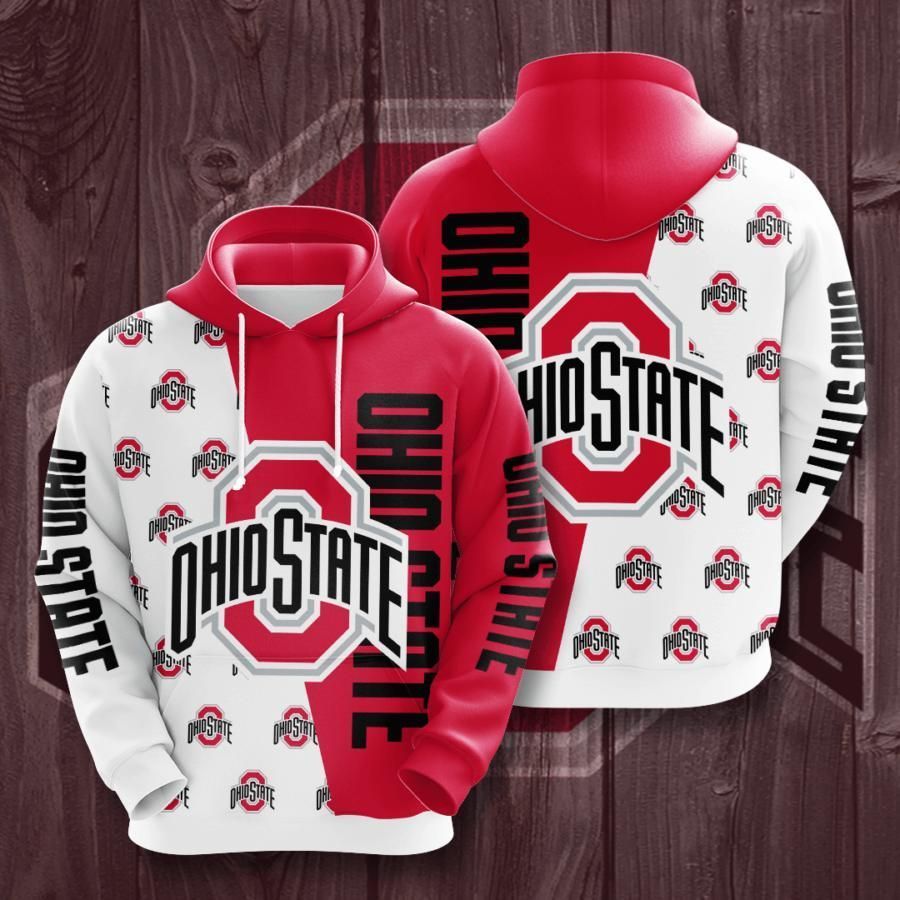 Ohio State Buckeyes 3D All Over Printed Sweatshirt, Hoodie, Zip Hoodie | Ncaa Fan Gear For Men, Women