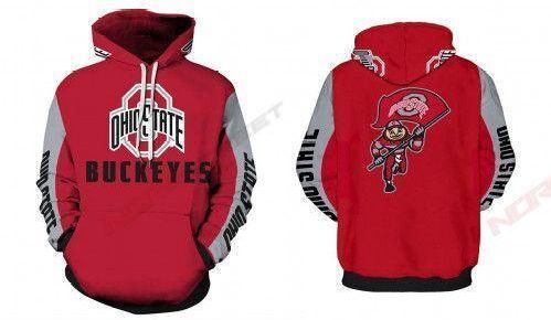 Ohio State Buckeyes 3D All Over Printed Sweatshirt, Hoodie, Zip Hoodie | Ncaa Fan Gear For Men, Women