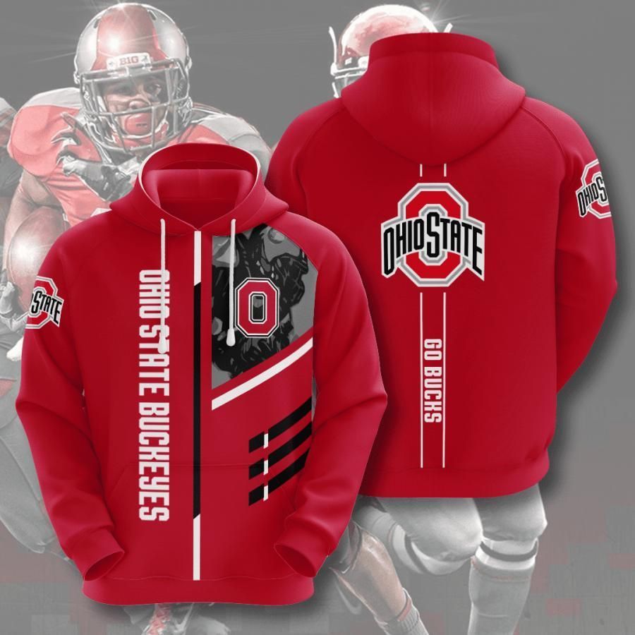 Ohio State Buckeyes 3D All Over Printed Sweatshirt, Hoodie, Zip Hoodie | Ncaa Fan Gear For Men, Women