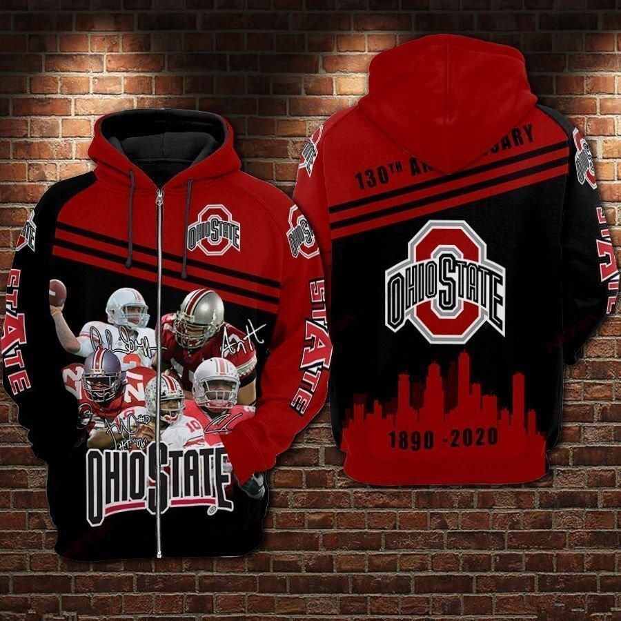 Ohio State Buckeyes 3D All Over Printed Sweatshirt, Hoodie, Zip Hoodie | Ncaa Fan Gear For Men, Women