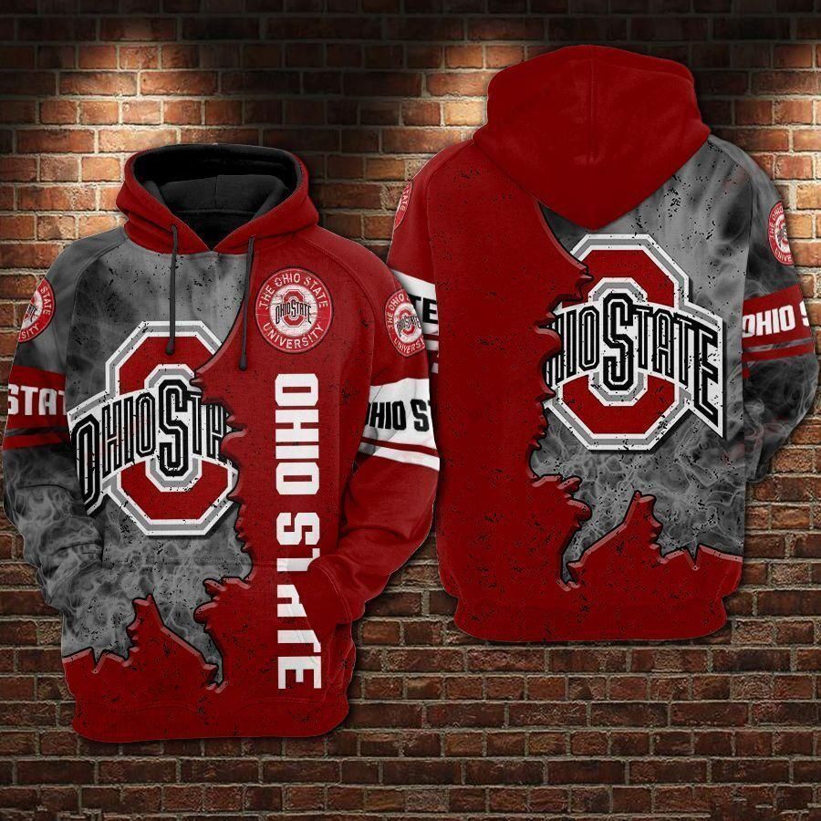 Ohio State Buckeyes 3D All Over Printed Sweatshirt, Hoodie, Zip Hoodie | Ncaa Fan Gear For Men, Women
