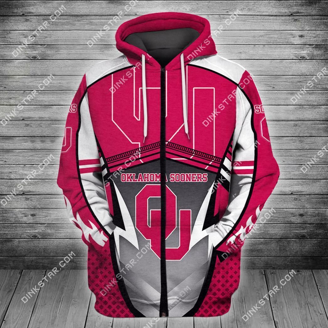 Oklahoma Sooners 3D All Over Printed Sweatshirt, Hoodie, Zip Hoodie | Fan Apparel For Men, Women