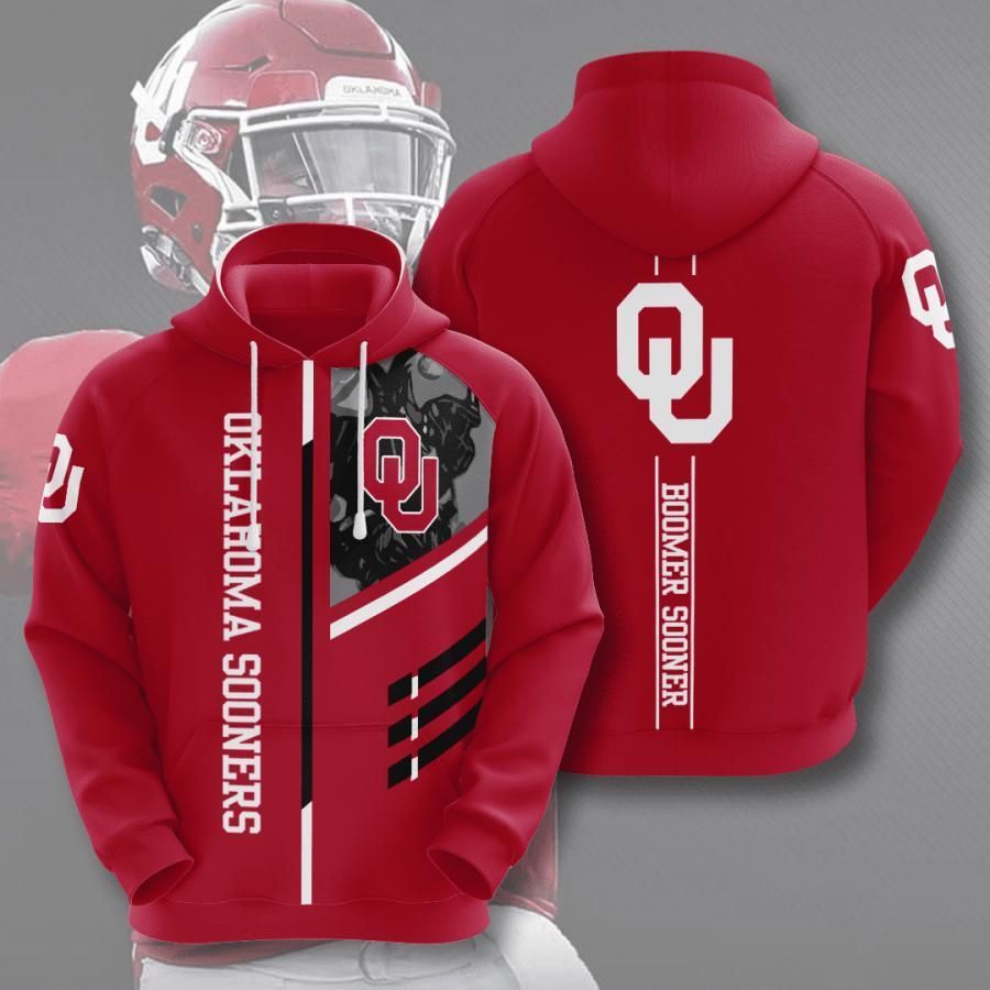 Oklahoma Sooners 3D All Over Printed Sweatshirt, Hoodie, Zip Hoodie | Fan Apparel For Men, Women