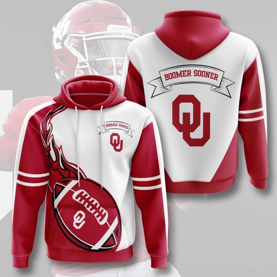 Oklahoma Sooners 3D All Over Printed Sweatshirt, Hoodie, Zip Hoodie | Fan Apparel For Men, Women