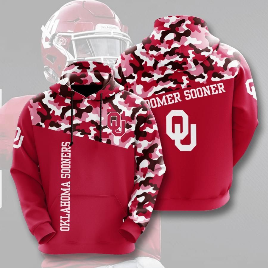 Oklahoma Sooners 3D All Over Printed Sweatshirt, Hoodie, Zip Hoodie | Fan Apparel For Men, Women