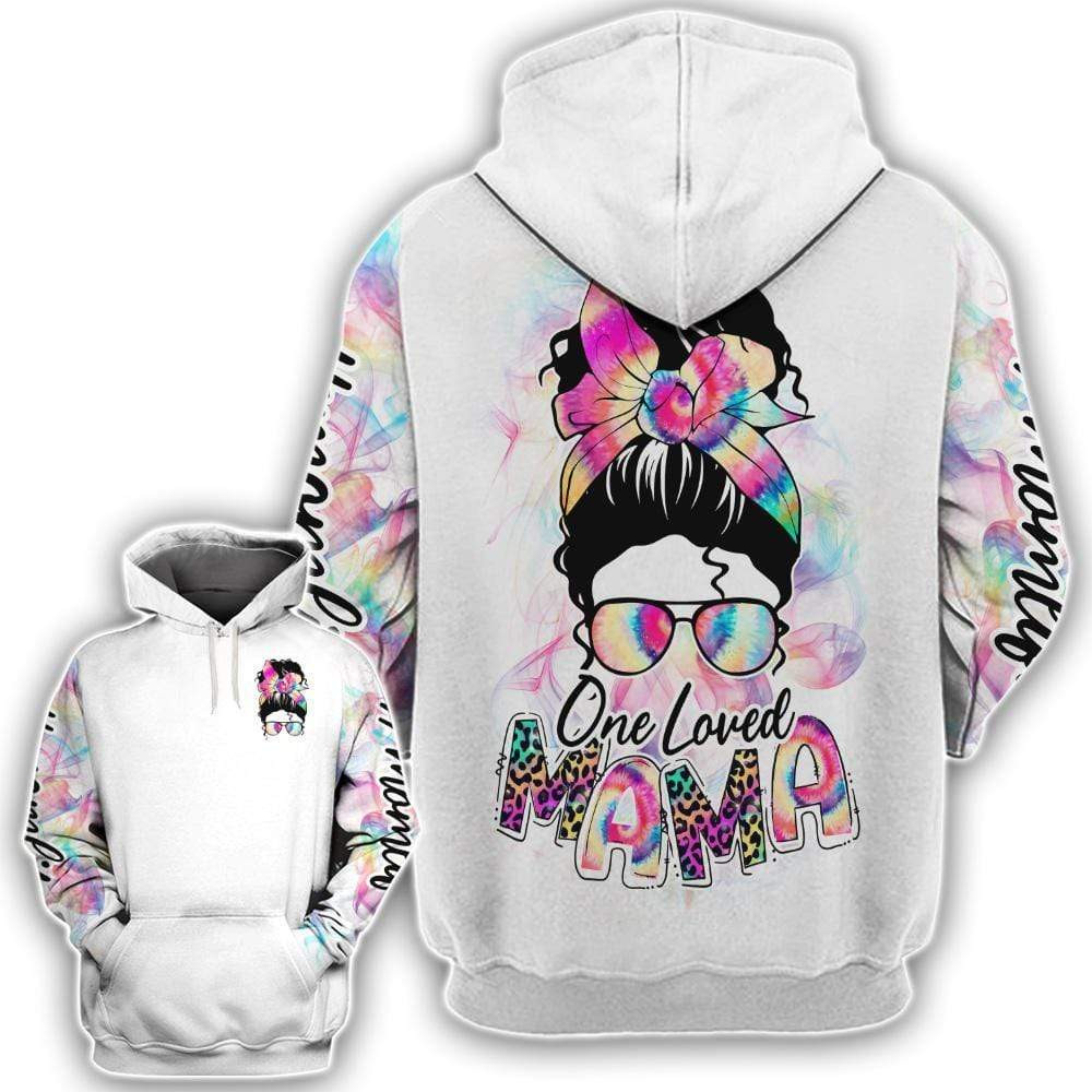 One Loved Mama 3D All Over Printed Sweatshirt, Hoodie, Zip Hoodie | Fan Apparel For Men, Women