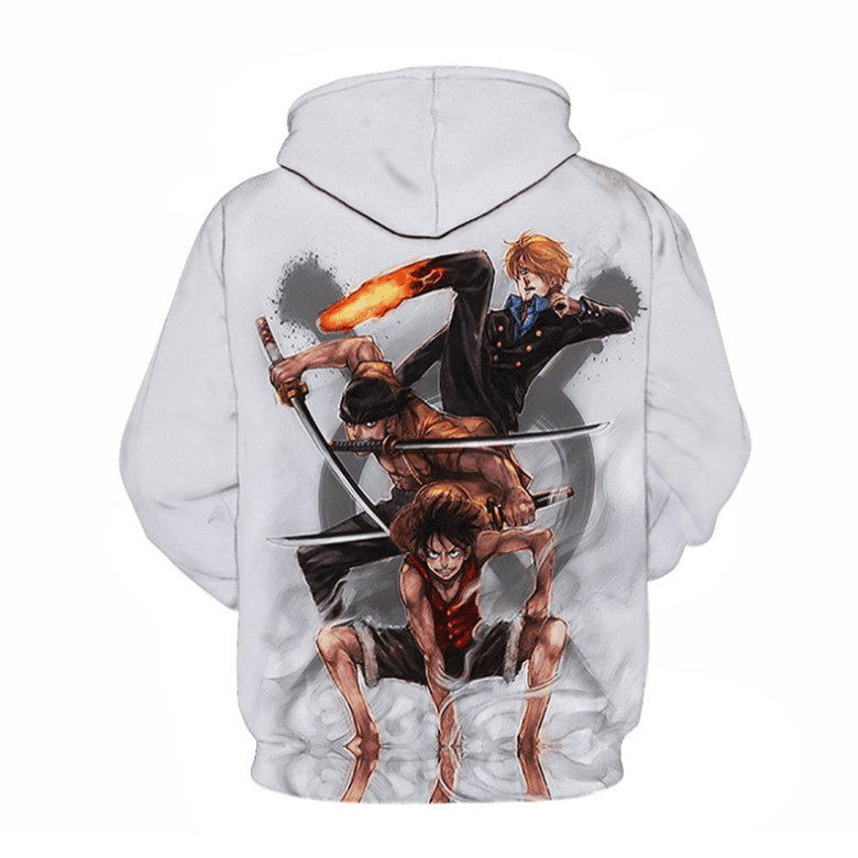 One Piece Anime 3D All Over Printed Sweatshirt, Hoodie, Zip Hoodie | Fan Apparel For Men, Women