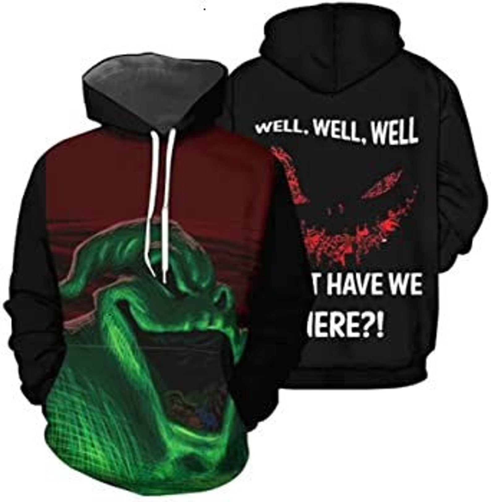 Oogie Boogie 3D All Over Printed Sweatshirt, Hoodie, Zip Hoodie | Fan Apparel For Men, Women