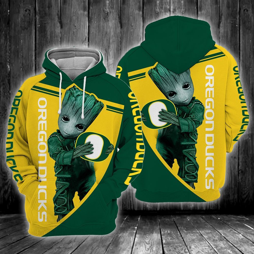 Oregon Ducks 3D All Over Printed Sweatshirt, Hoodie, Zip Hoodie | Nhl Fan Gear For Men, Women