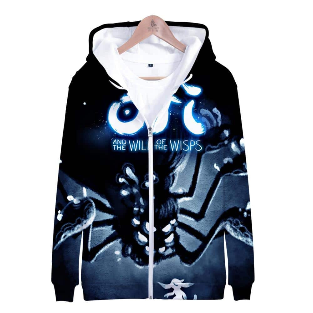 Ori And The Will Of The Wisps 3D All Over Printed Sweatshirt, Hoodie, Zip Hoodie | Fan Apparel For Men, Women