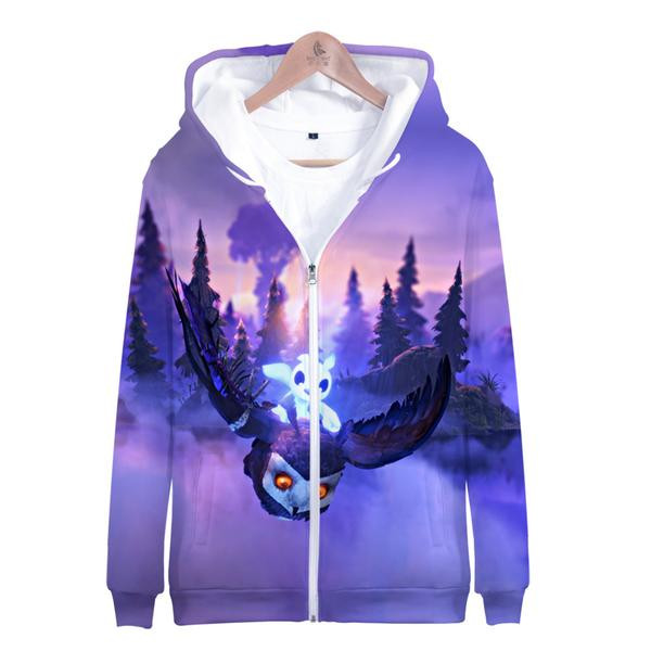 Ori And The Will Of The Wisps 3D All Over Printed Sweatshirt, Hoodie, Zip Hoodie | Fan Apparel For Men, Women