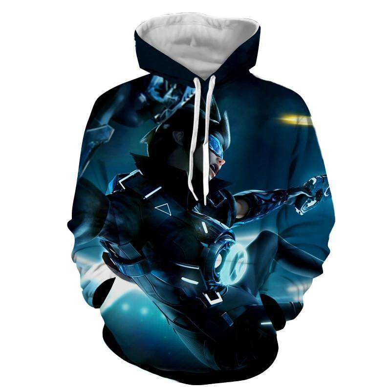 Overwatch Tracer Cadet Oxton Skin Cool Vibe 3D All Over Printed Sweatshirt, Hoodie, Zip Hoodie | Fan Apparel For Men, Women