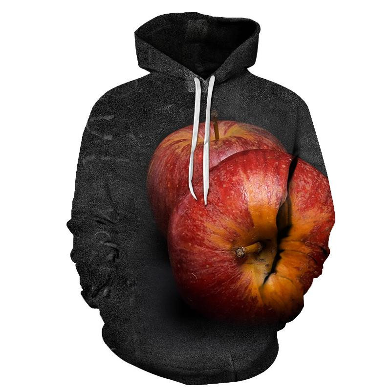 Pair Of Red Apples For Unisex 3D All Over Printed Sweatshirt, Hoodie, Zip Hoodie | Fan Apparel For Men, Women