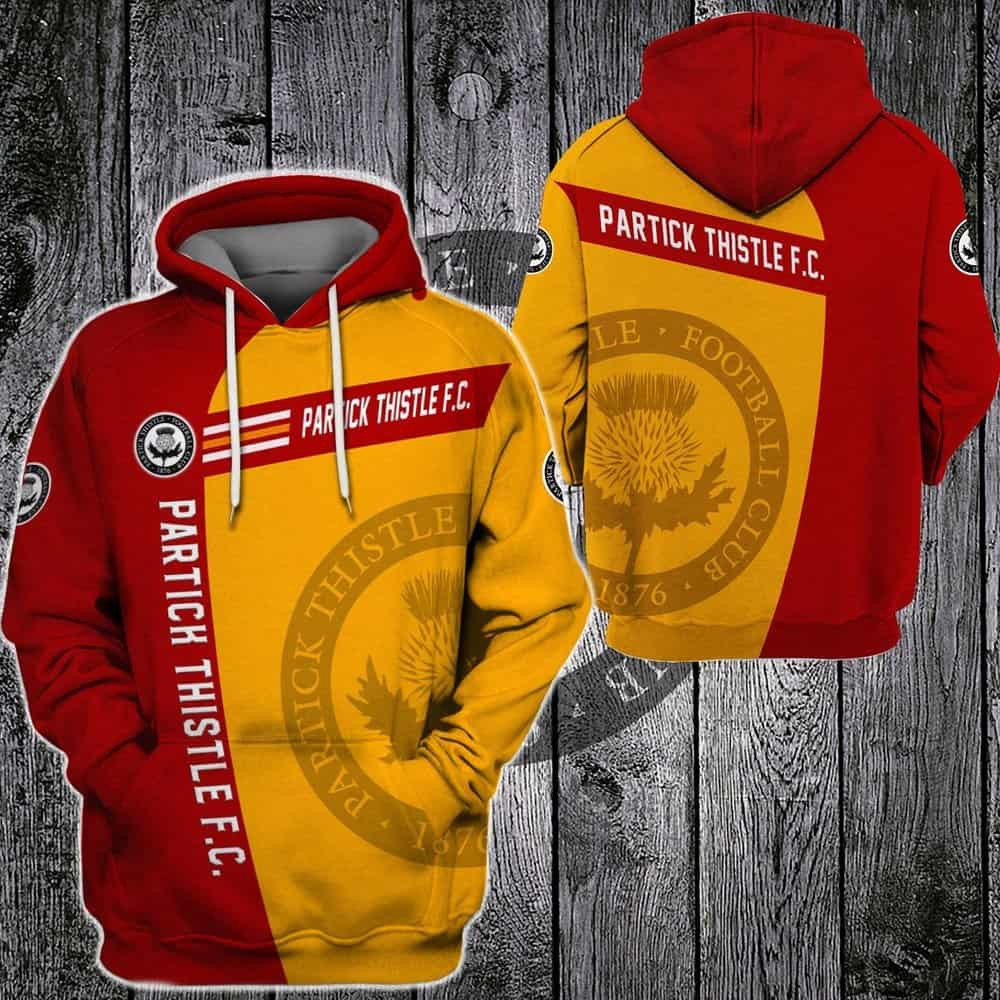 Partick Thistle Fc 3D All Over Printed Sweatshirt, Hoodie, Zip Hoodie | Fan Apparel For Men, Women