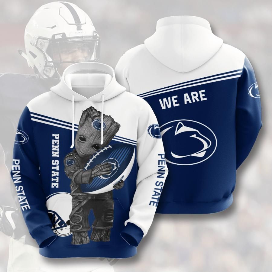 Penn State Nittany Lions 3D All Over Printed Sweatshirt, Hoodie, Zip Hoodie | Nfl Fan Gear For Men, Women