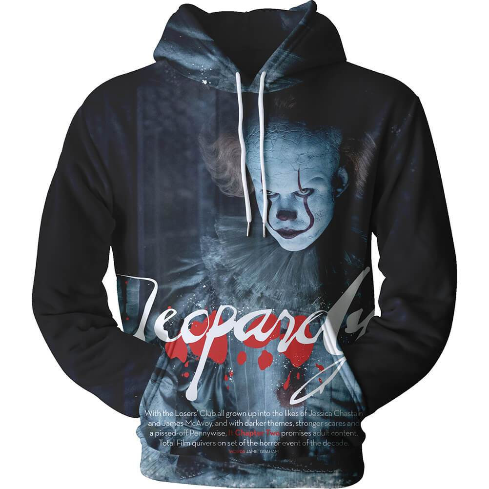 Pennywise Clown 3D All Over Printed Sweatshirt, Hoodie, Zip Hoodie | Special Edition Fan Apparel For Men, Women