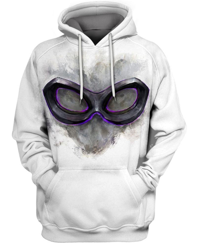 Persona 5 Noir Mask 3D All Over Printed Sweatshirt, Hoodie, Zip Hoodie | Fan Apparel For Men, Women