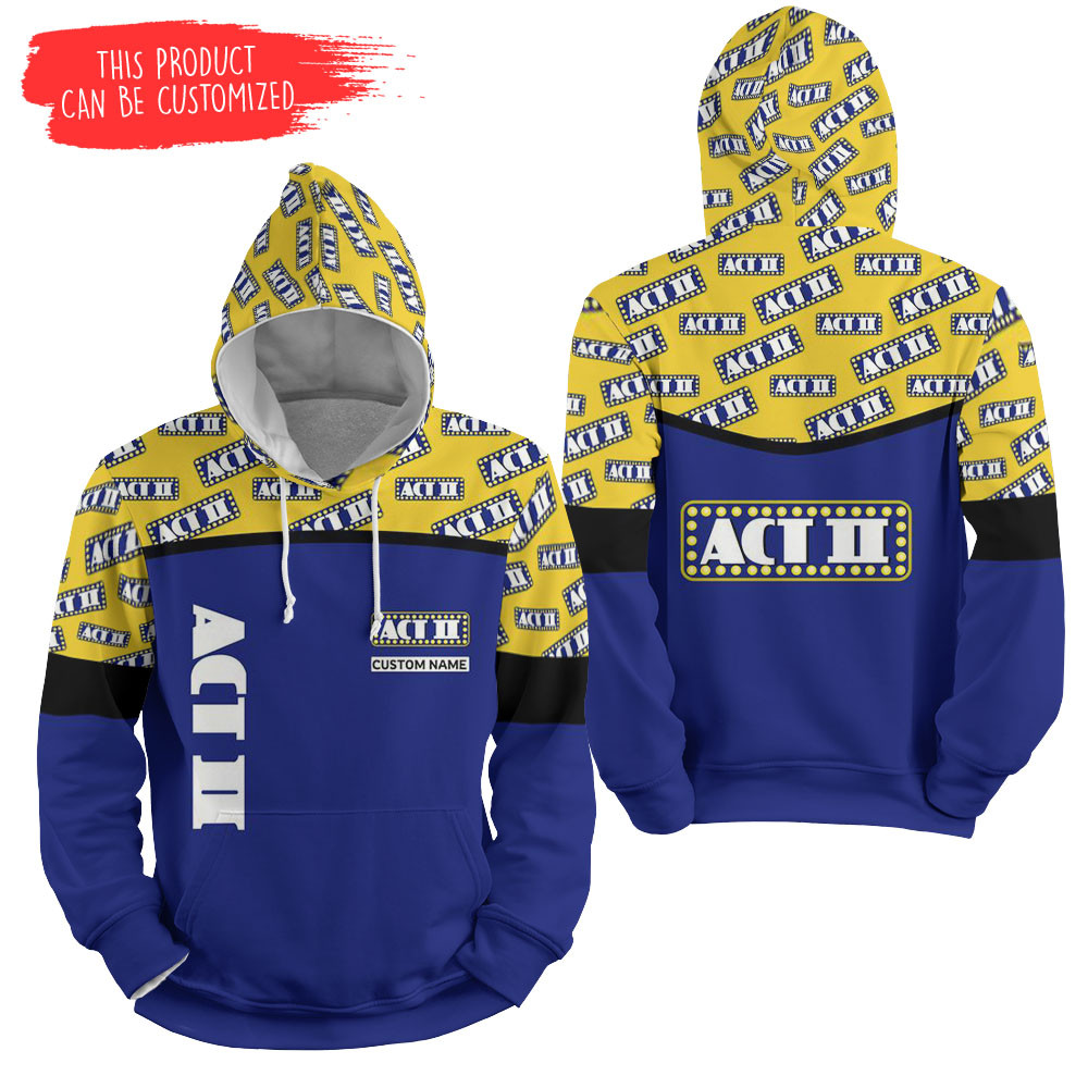 Personalized Act Ii Pattern 3D All Over Printed Sweatshirt, Hoodie, Zip Hoodie | Fan Apparel For Men, Women