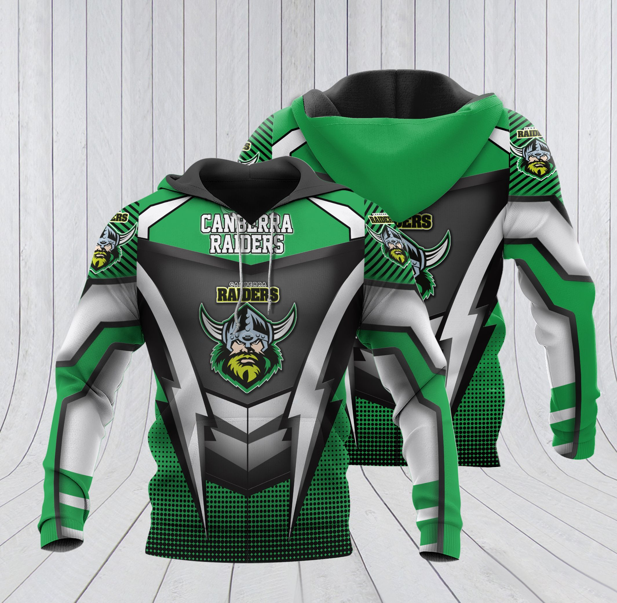 Personalized Canberra Raiders Hoodie Custom Name 3D All Over Printed Sweatshirt, Hoodie, Zip Hoodie | Nfl Fan Gear For Men, Women