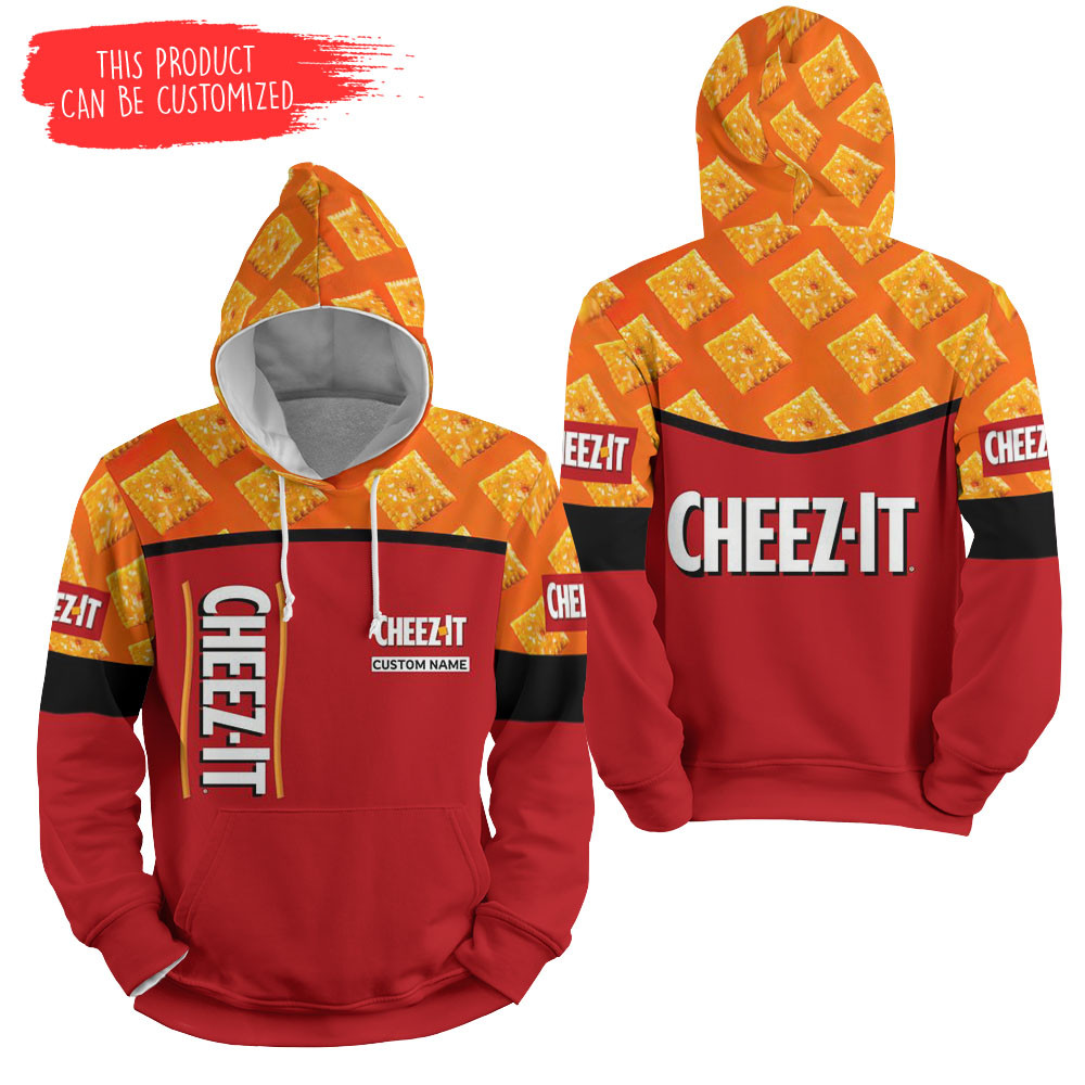 Personalized Cheez-it Pattern 3D All Over Printed Sweatshirt, Hoodie, Zip Hoodie | Fan Apparel For Men, Women