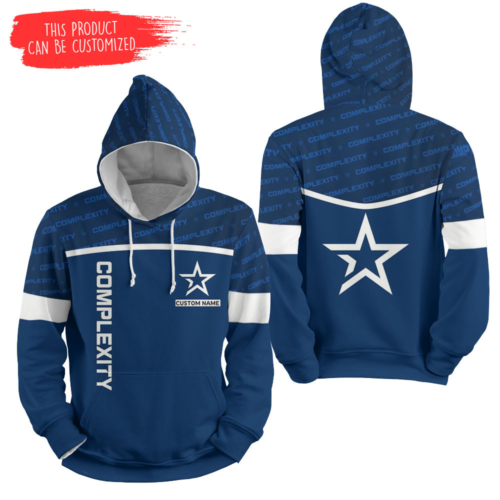 Personalized Complexity Gaming Esports Pattern 3D All Over Printed Sweatshirt, Hoodie, Zip Hoodie | Fan Apparel For Men, Women
