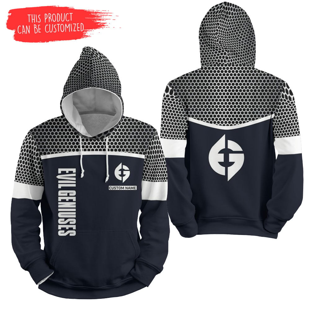 Personalized Evil Geniuses Esports Pattern 3D All Over Printed Sweatshirt, Hoodie, Zip Hoodie | Fan Apparel For Men, Women