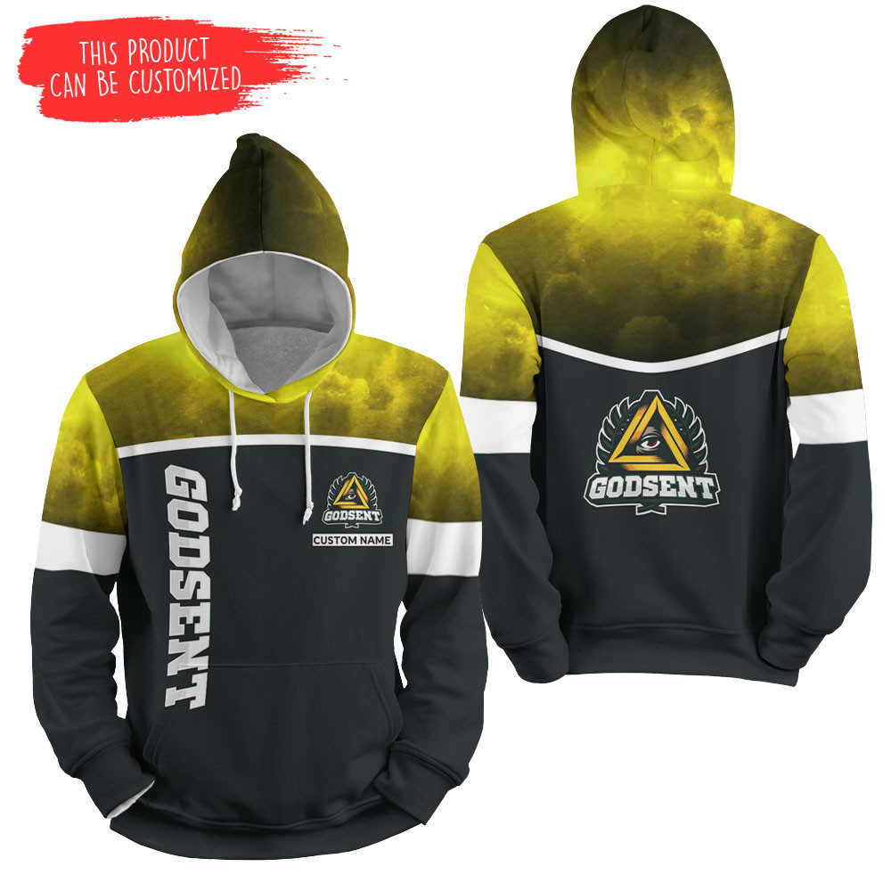 Personalized Godsent Esports Pattern 3D All Over Printed Sweatshirt, Hoodie, Zip Hoodie | Fan Apparel For Men, Women