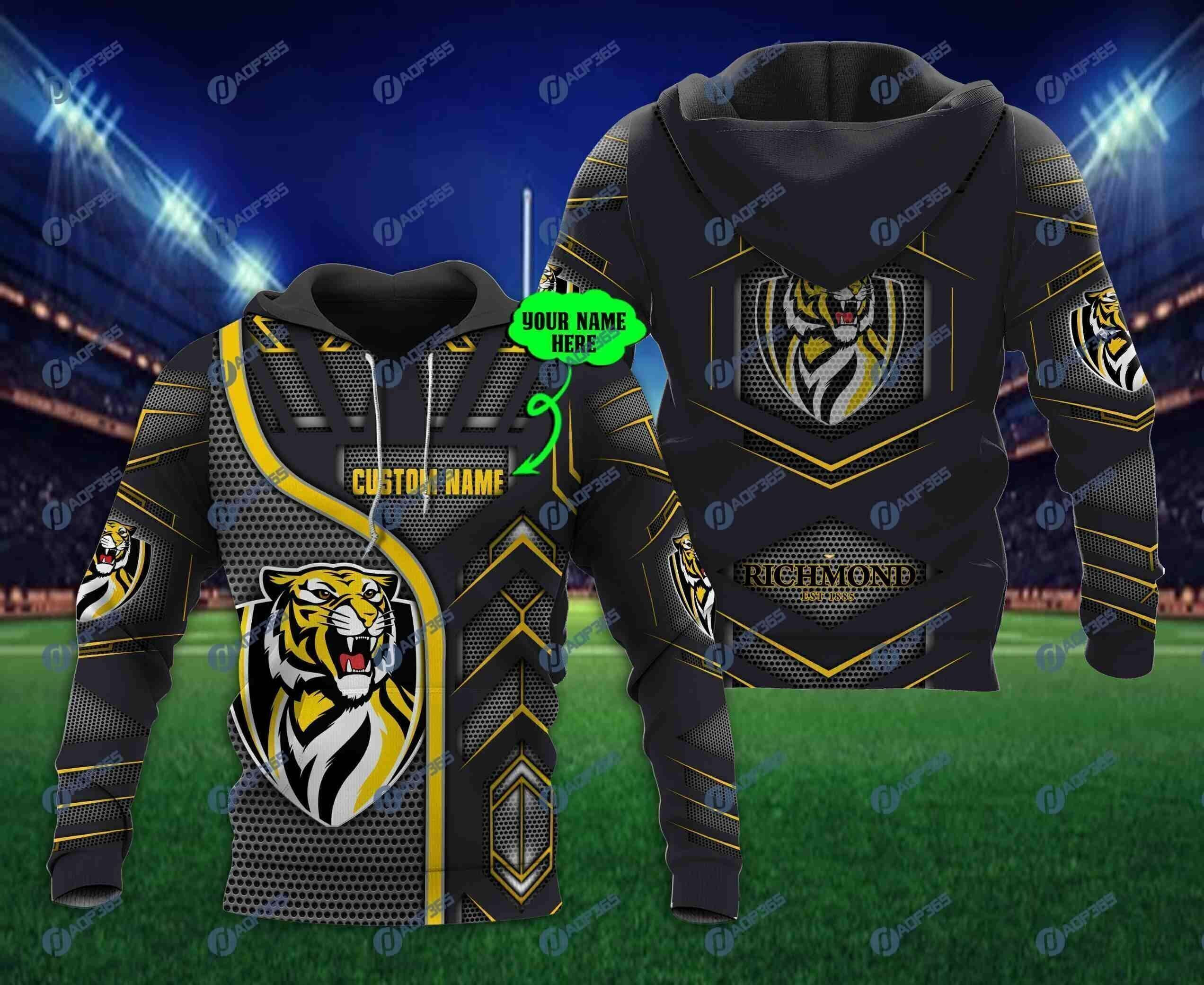 Personalized Richmond Football Club - Afl 3D All Over Printed Sweatshirt, Hoodie, Zip Hoodie | Fan Apparel For Men, Women