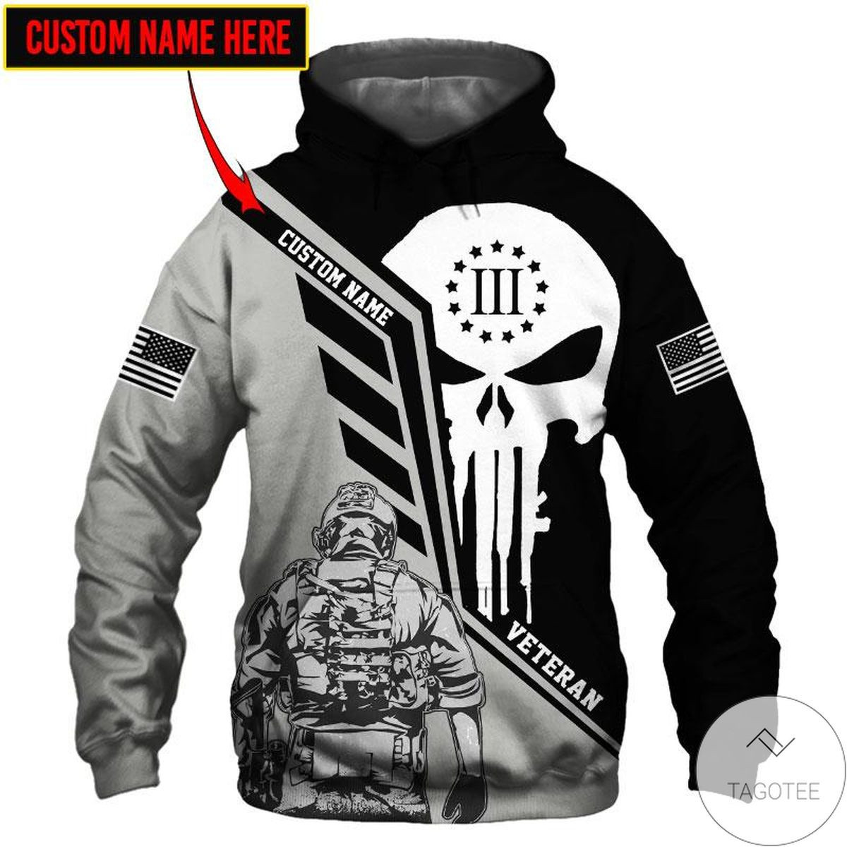 Personalized Since We Are Veteran Custom 3D All Over Printed Sweatshirt, Hoodie, Zip Hoodie | Fan Apparel For Men, Women