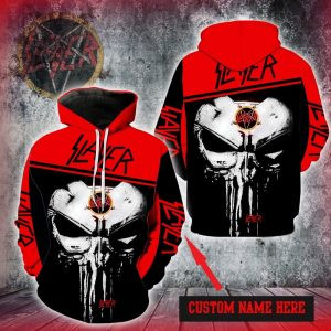 Personalized Slayer Skull 3D All Over Printed Sweatshirt, Hoodie, Zip Hoodie | Special Edition Fan Apparel For Men, Women