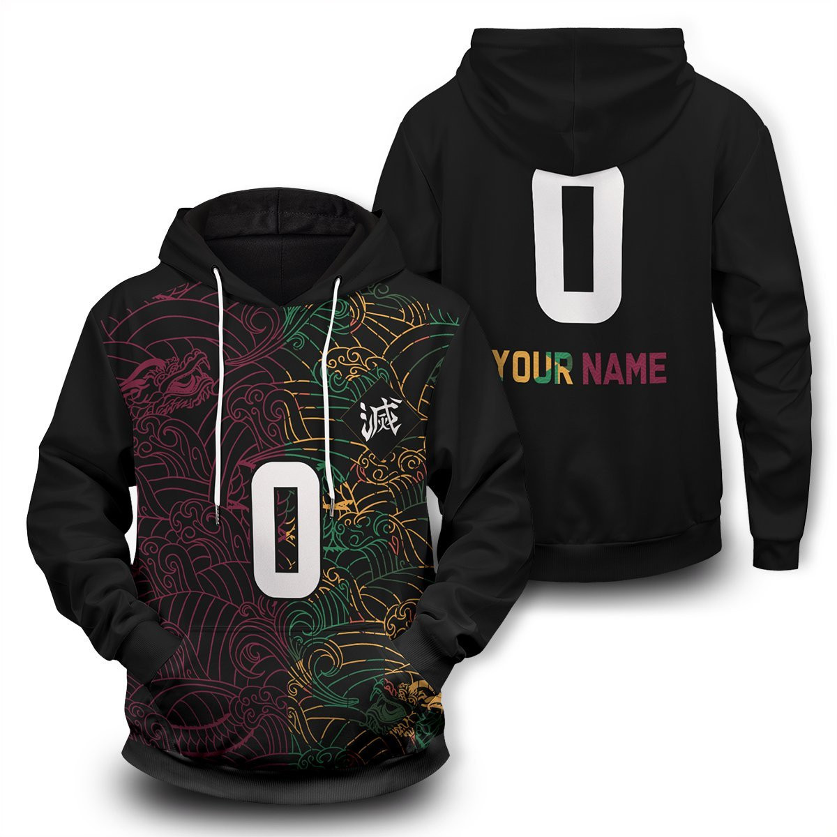 Personalized Tomioka Giyu Custom 3D All Over Printed Sweatshirt, Hoodie, Zip Hoodie | Fan Apparel For Men, Women