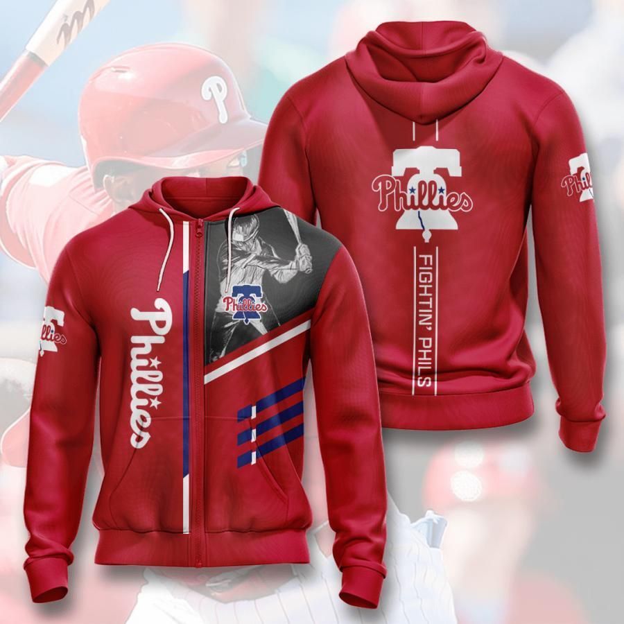 Philadelphia Phillies 3D All Over Printed Sweatshirt, Hoodie, Zip Hoodie | Mlb Fan Gear For Men, Women