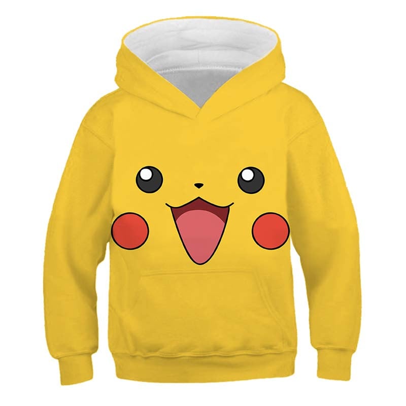 Pikachu 3D All Over Printed Sweatshirt, Hoodie, Zip Hoodie | Fan Apparel For Men, Women