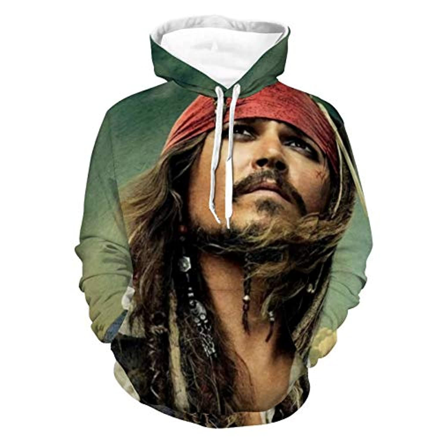 Pirates Of The Caribbean Johnny Depp Unique 3D All Over Printed Sweatshirt, Hoodie, Zip Hoodie | Mlb Fan Gear For Men, Women