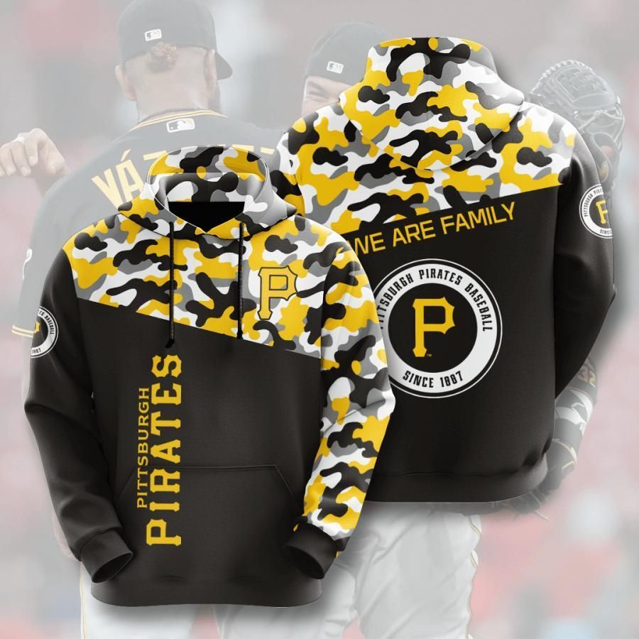 Pittsburgh Pirates 3D All Over Printed Sweatshirt, Hoodie, Zip Hoodie | Mlb Fan Gear For Men, Women