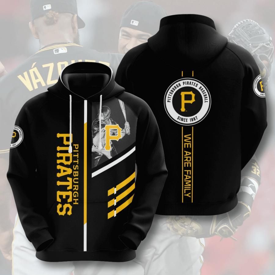 Pittsburgh Pirates 3D All Over Printed Sweatshirt, Hoodie, Zip Hoodie | Mlb Fan Gear For Men, Women