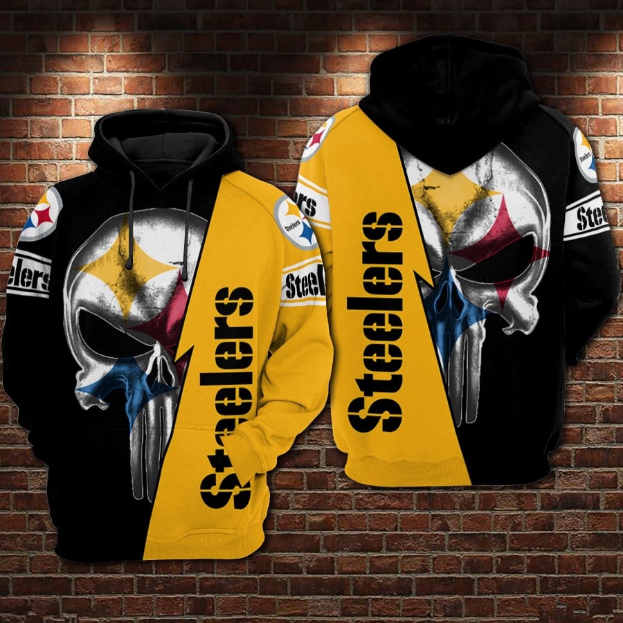 Pittsburgh Steelers 3D All Over Printed Sweatshirt, Hoodie, Zip Hoodie | Nfl Fan Gear For Men, Women
