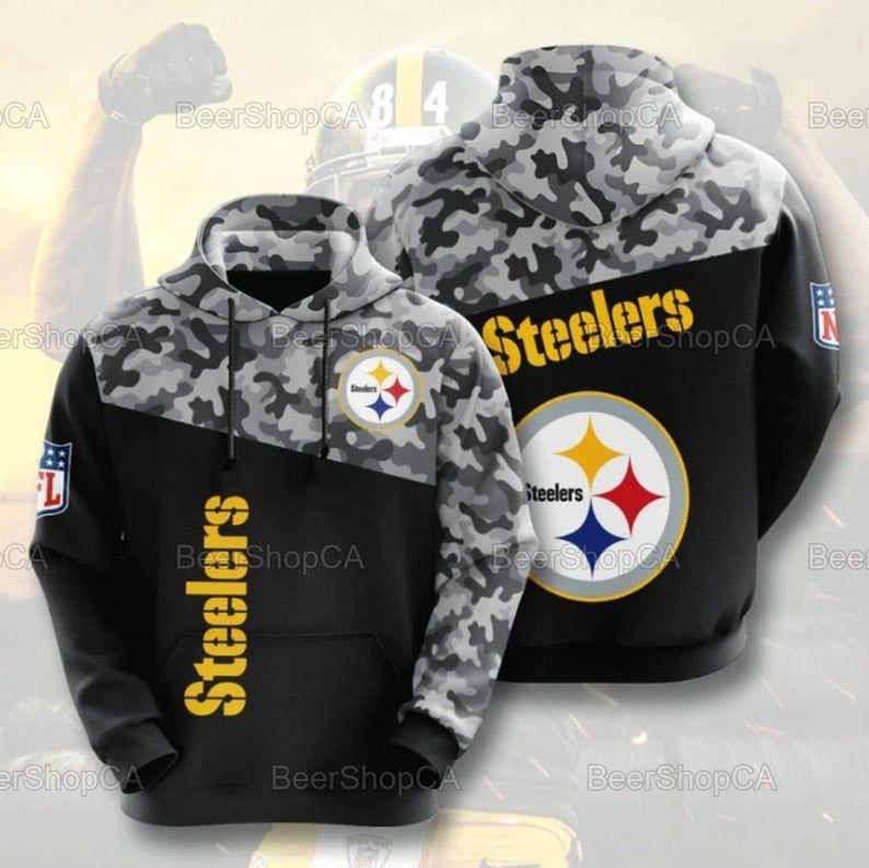 Pittsburgh Steelers 3D All Over Printed Sweatshirt, Hoodie, Zip Hoodie | Nfl Fan Gear For Men, Women
