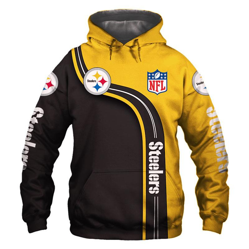 Pittsburgh Steelers 3D All Over Printed Sweatshirt, Hoodie, Zip Hoodie | Nfl Fan Gear For Men, Women