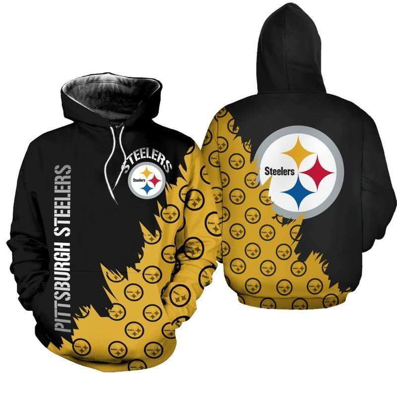 Pittsburgh Steelers 3D All Over Printed Sweatshirt, Hoodie, Zip Hoodie | Nfl Fan Gear For Men, Women